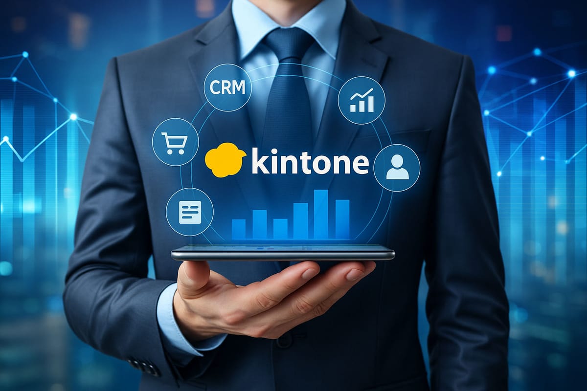 解決台灣企業資料孤島挑戰:kintone 無程式碼平台整合 CRM、財務、HR 與多部門系統